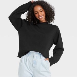 A New Day Black Fleece Sweatshirt